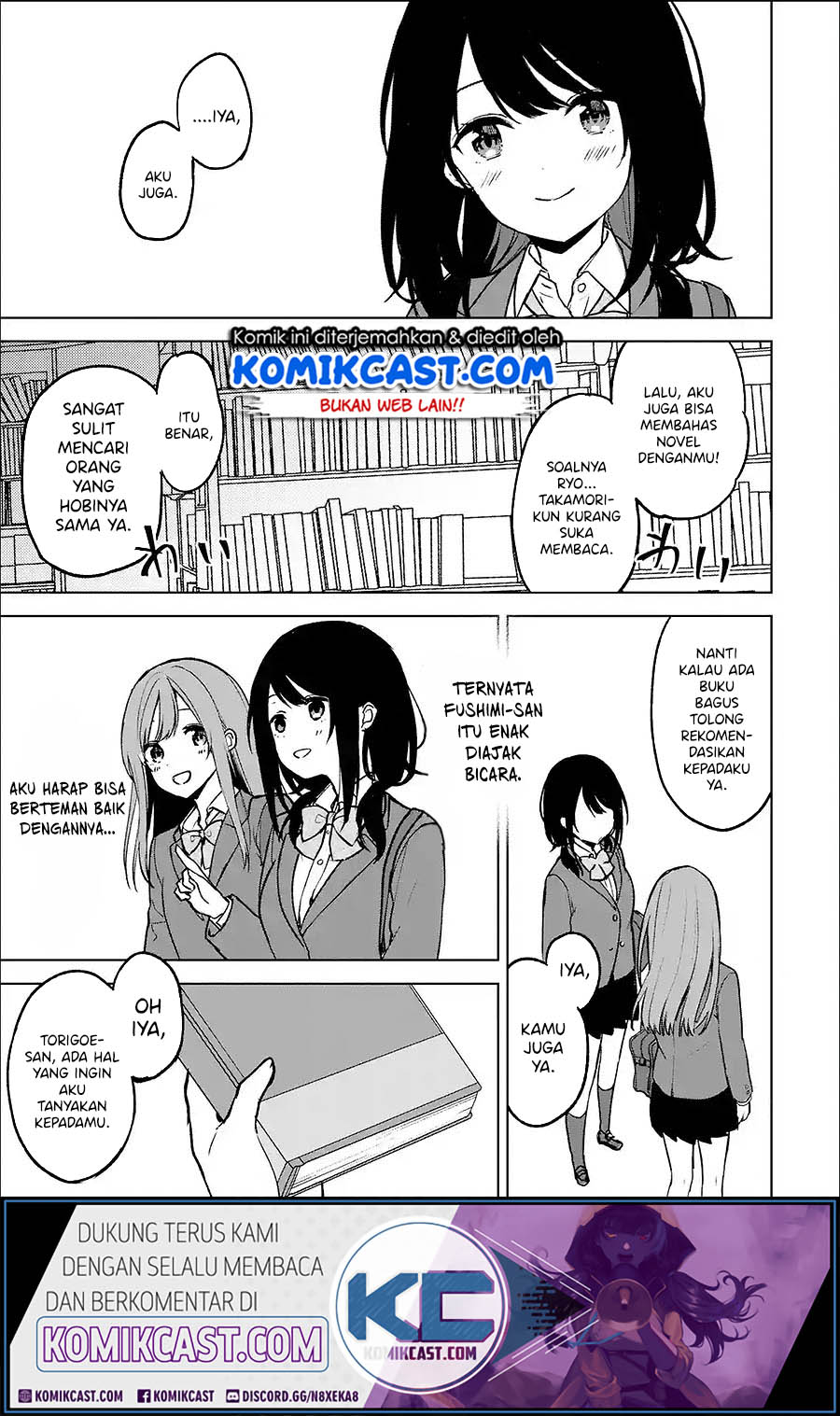 Chikan Saresou ni Natteiru S-kyuu Bishoujo wo Tasuketara Tonari no Seki no Osanajimi datta Chapter 19.2 - halaman 8