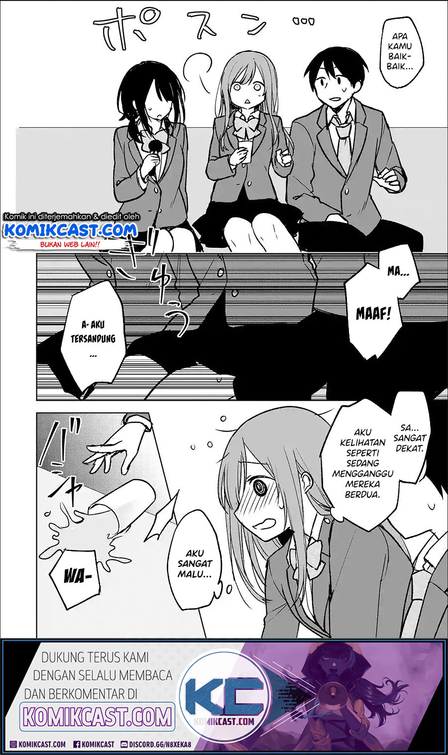 Chikan Saresou ni Natteiru S-kyuu Bishoujo wo Tasuketara Tonari no Seki no Osanajimi datta Chapter 19 - halaman 2