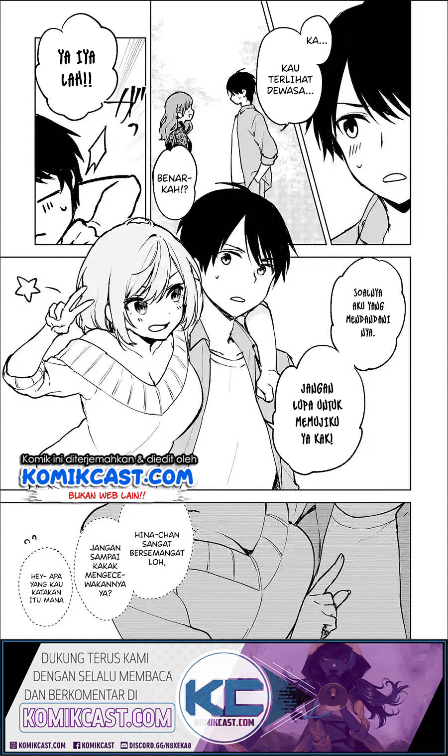 Chikan Saresou ni Natteiru S-kyuu Bishoujo wo Tasuketara Tonari no Seki no Osanajimi datta Chapter 20.1 - halaman 12