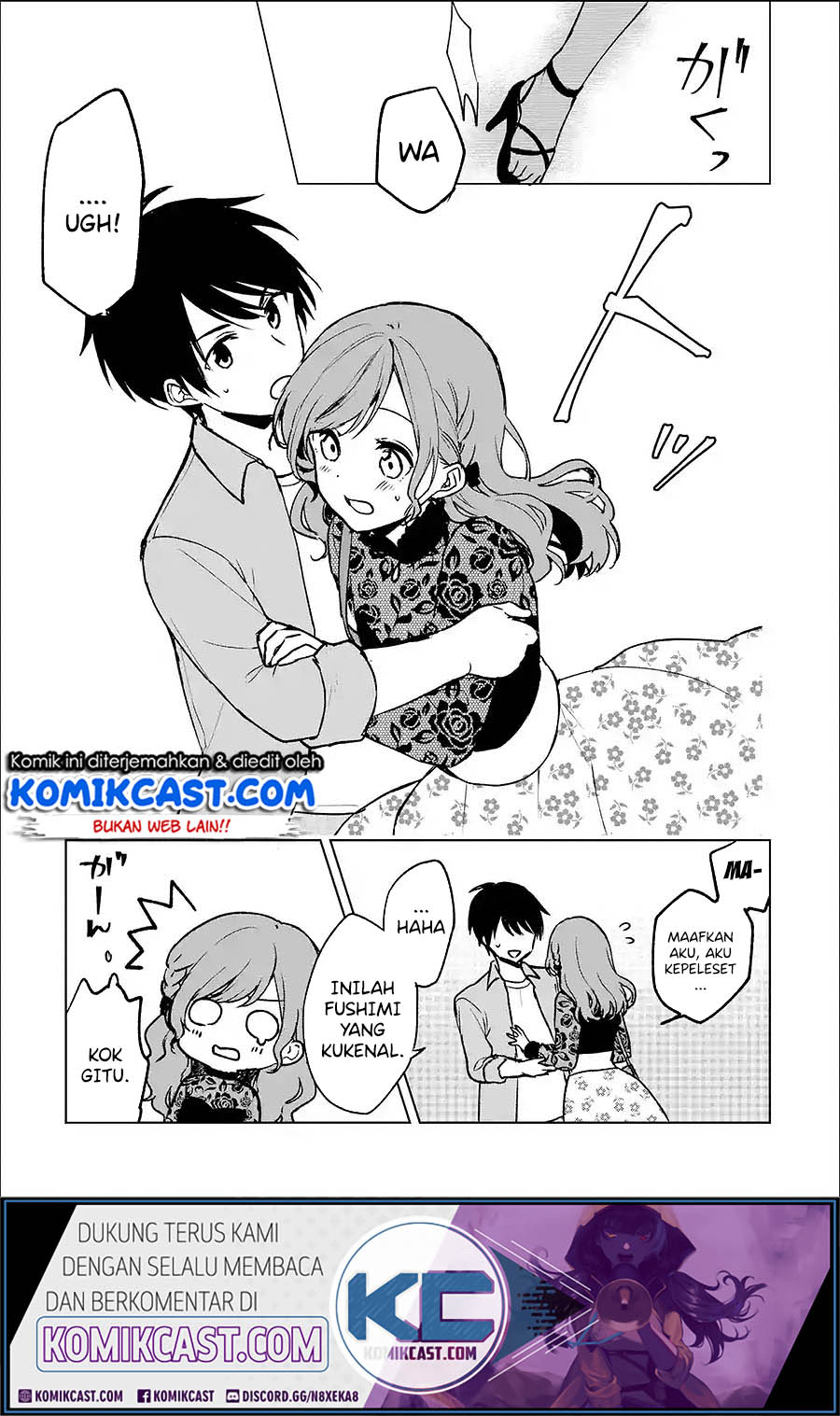 Chikan Saresou ni Natteiru S-kyuu Bishoujo wo Tasuketara Tonari no Seki no Osanajimi datta Chapter 20.1 - halaman 14