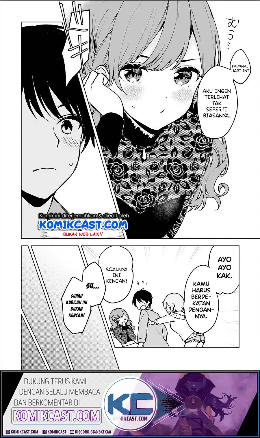 Chikan Saresou ni Natteiru S-kyuu Bishoujo wo Tasuketara Tonari no Seki no Osanajimi datta Chapter 20.1 - halaman 15