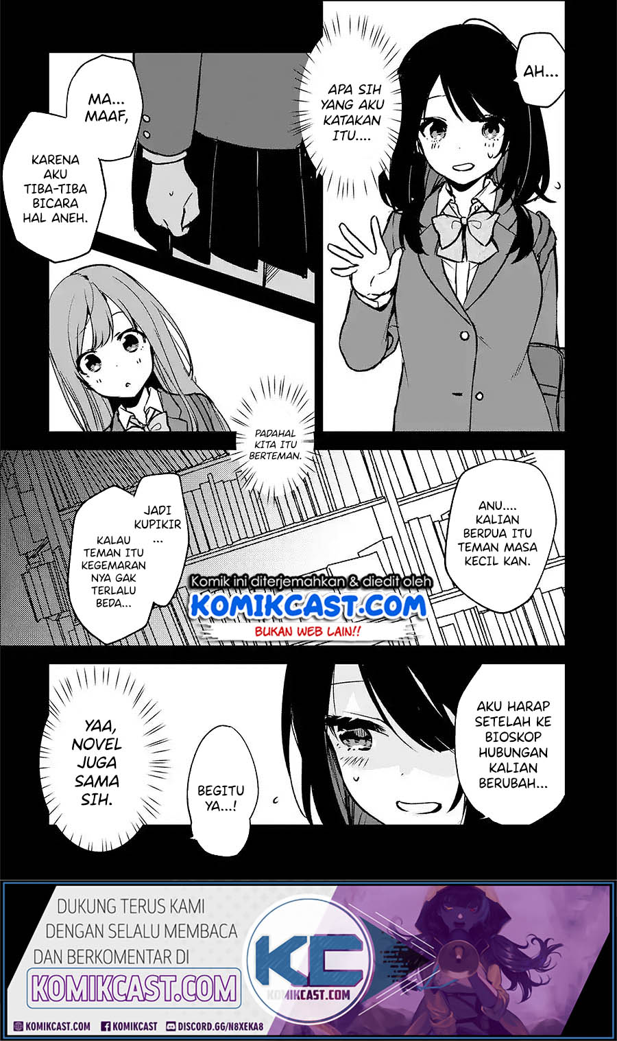 Chikan Saresou ni Natteiru S-kyuu Bishoujo wo Tasuketara Tonari no Seki no Osanajimi datta Chapter 20.1 - halaman 6