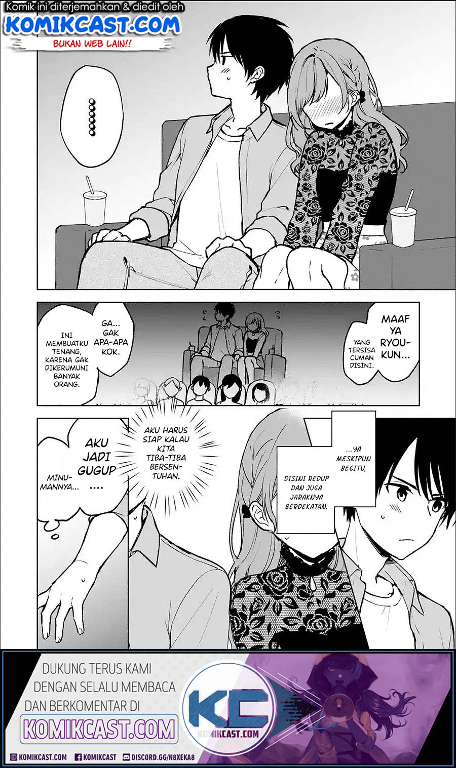 Chikan Saresou ni Natteiru S-kyuu Bishoujo wo Tasuketara Tonari no Seki no Osanajimi datta Chapter 20.2 - halaman 3