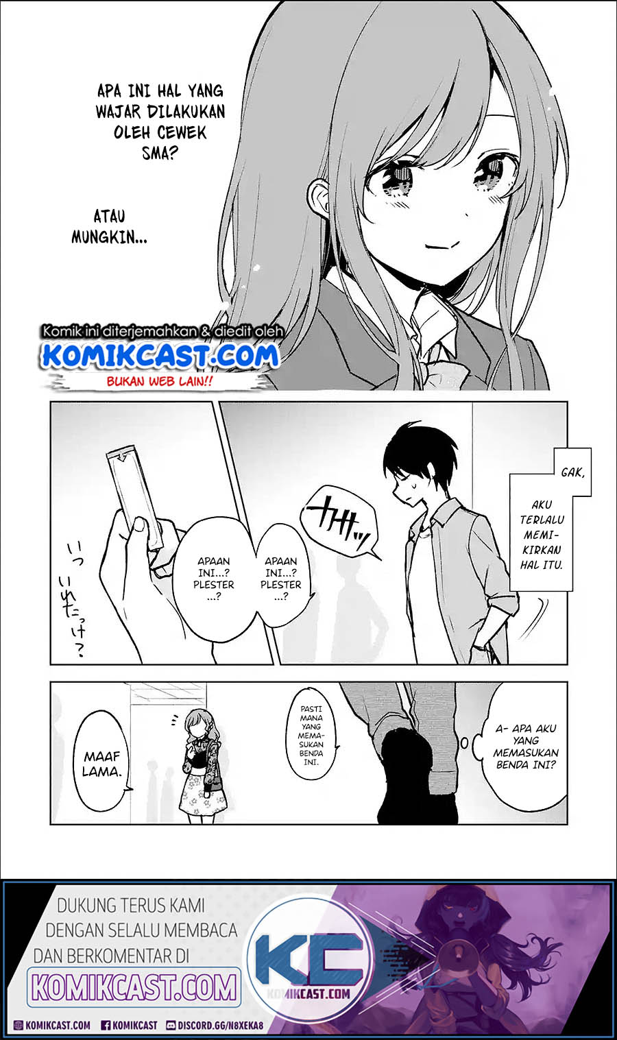 Chikan Saresou ni Natteiru S-kyuu Bishoujo wo Tasuketara Tonari no Seki no Osanajimi datta Chapter 21.1 - halaman 11