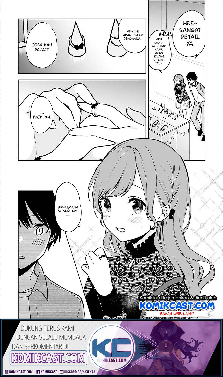 Chikan Saresou ni Natteiru S-kyuu Bishoujo wo Tasuketara Tonari no Seki no Osanajimi datta Chapter 21.1 - halaman 13