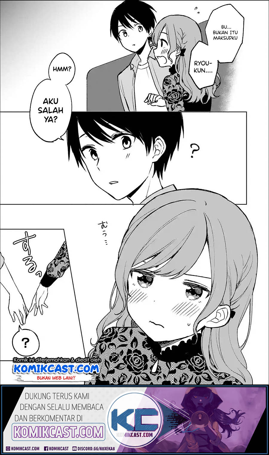 Chikan Saresou ni Natteiru S-kyuu Bishoujo wo Tasuketara Tonari no Seki no Osanajimi datta Chapter 21.1 - halaman 6