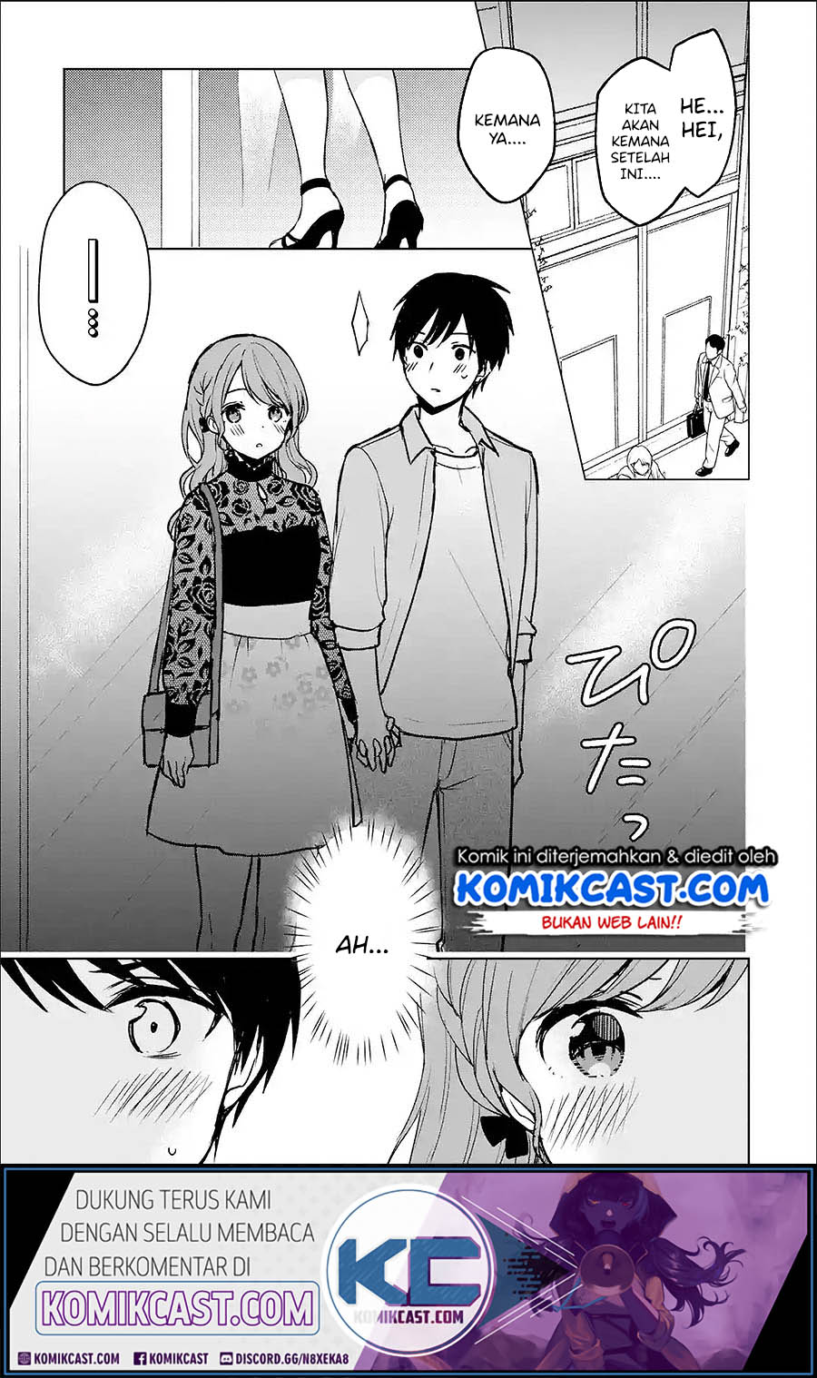 Chikan Saresou ni Natteiru S-kyuu Bishoujo wo Tasuketara Tonari no Seki no Osanajimi datta Chapter 21.1 - halaman 8