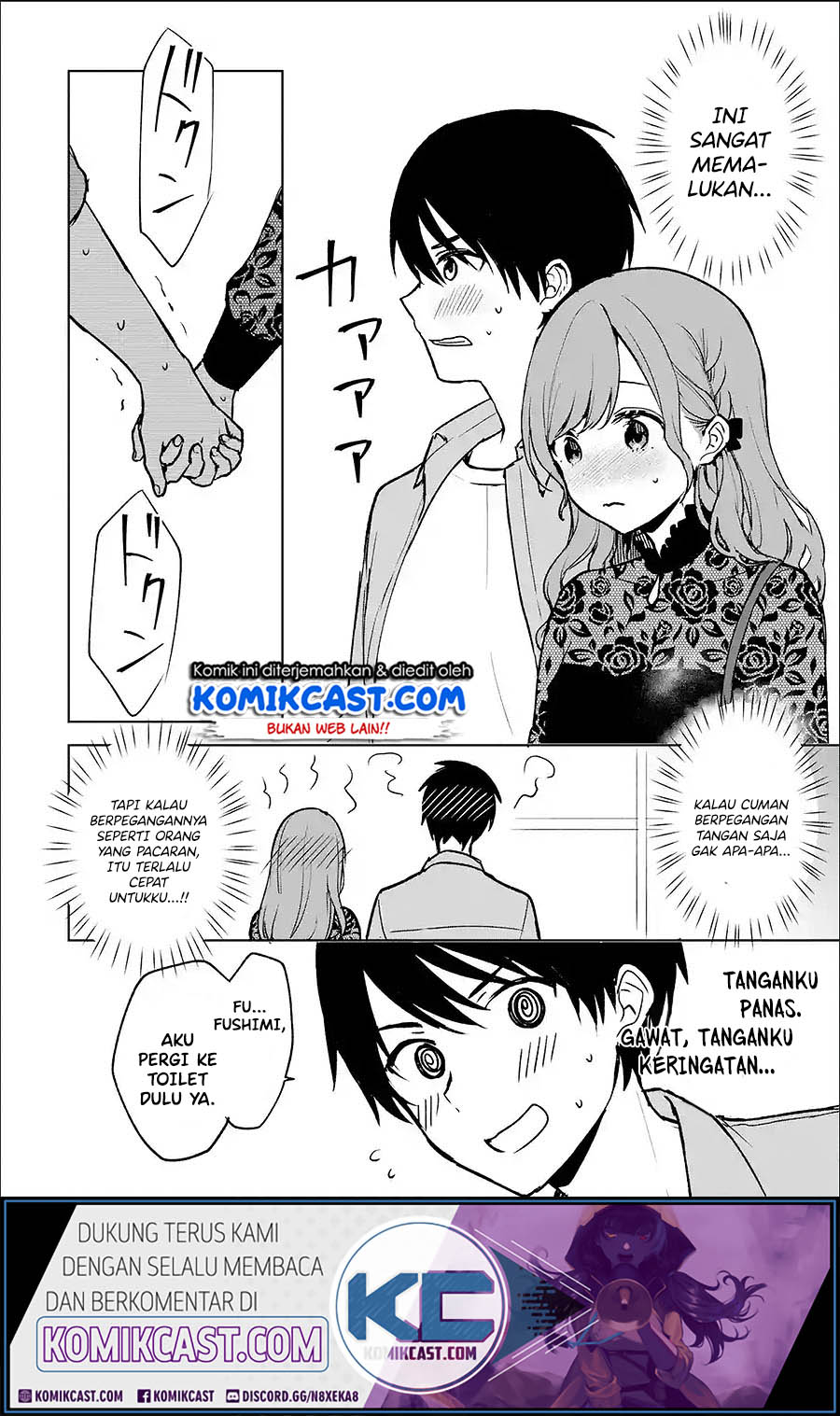Chikan Saresou ni Natteiru S-kyuu Bishoujo wo Tasuketara Tonari no Seki no Osanajimi datta Chapter 21.1 - halaman 9