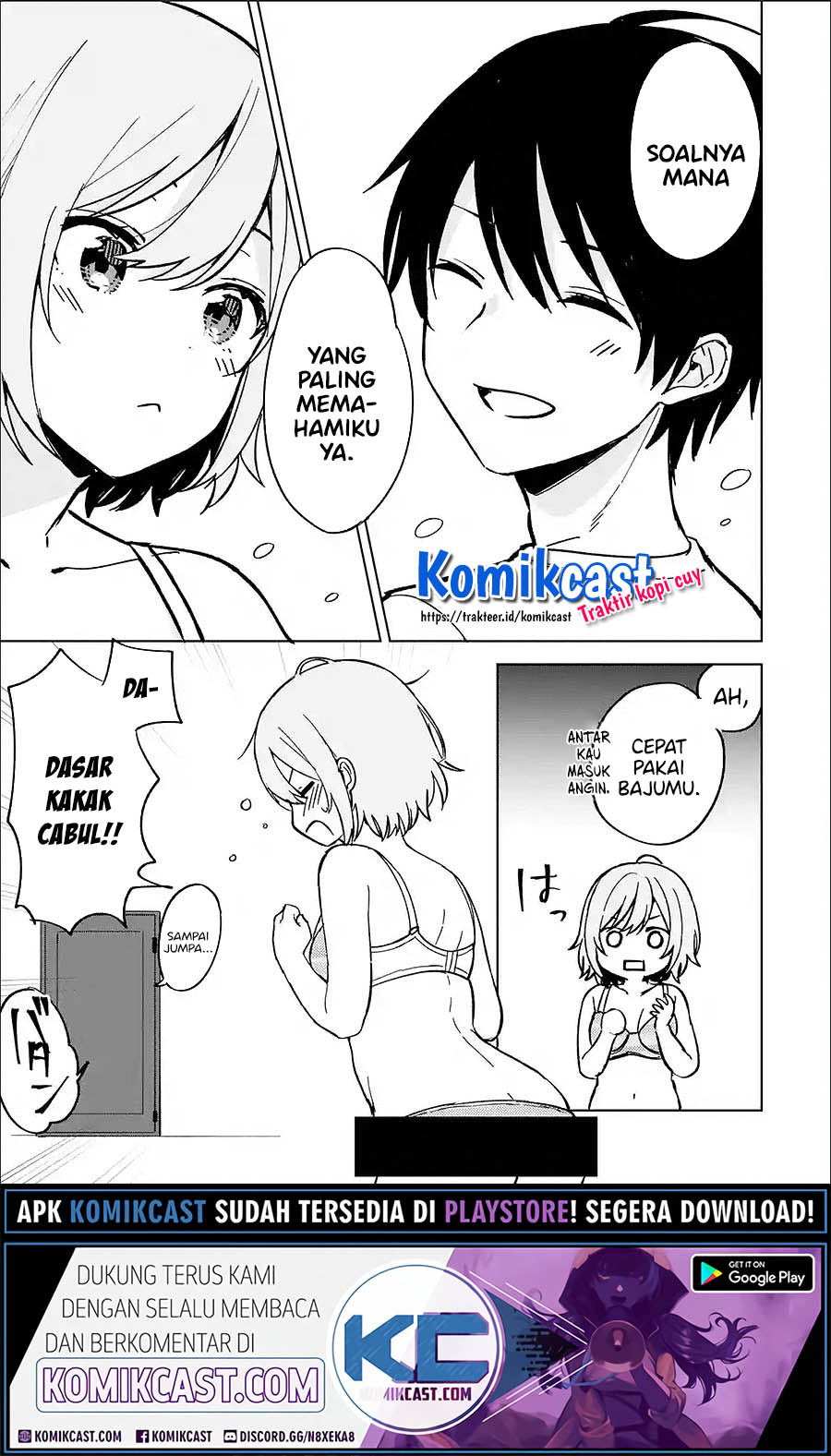 Chikan Saresou ni Natteiru S-kyuu Bishoujo wo Tasuketara Tonari no Seki no Osanajimi datta Chapter 21.5 - halaman 6
