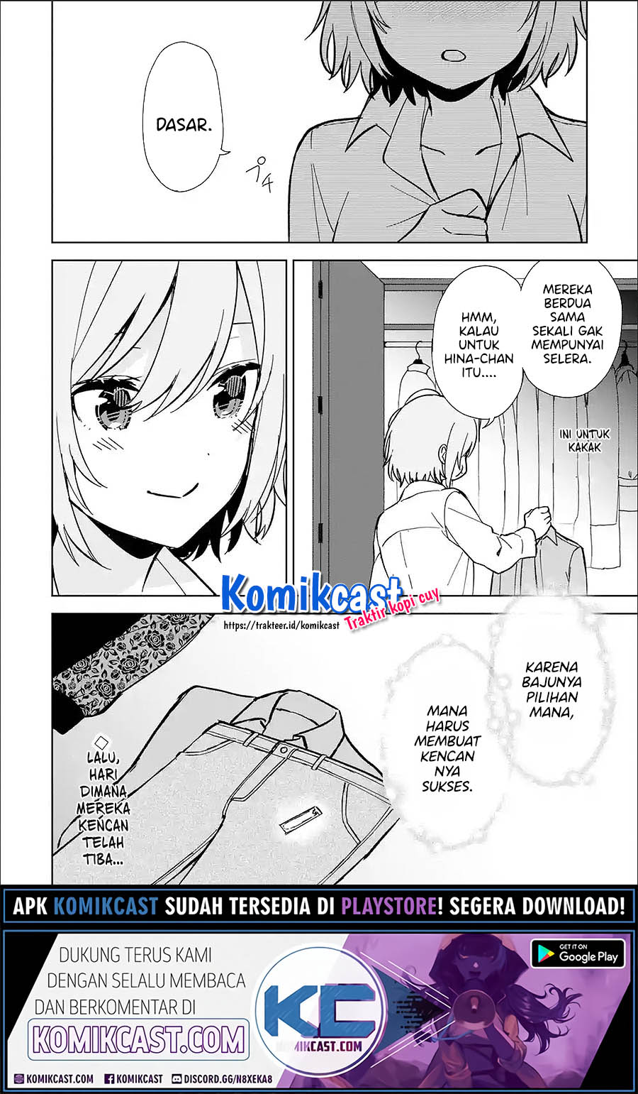 Chikan Saresou ni Natteiru S-kyuu Bishoujo wo Tasuketara Tonari no Seki no Osanajimi datta Chapter 21.5 - halaman 7