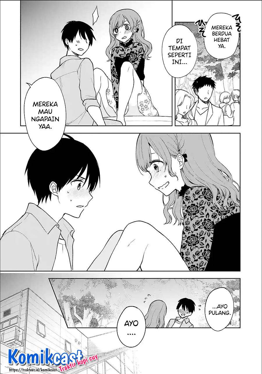 Chikan Saresou ni Natteiru S-kyuu Bishoujo wo Tasuketara Tonari no Seki no Osanajimi datta Chapter 22.1 - halaman 12
