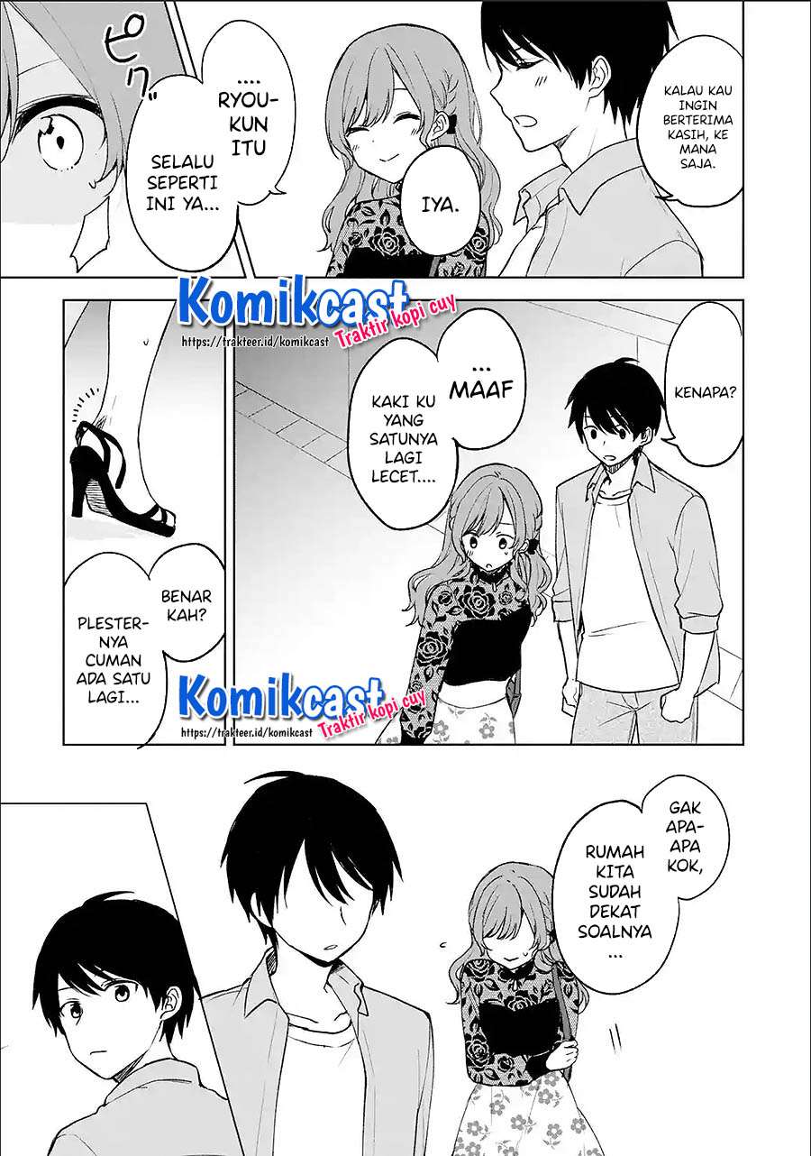 Chikan Saresou ni Natteiru S-kyuu Bishoujo wo Tasuketara Tonari no Seki no Osanajimi datta Chapter 22.1 - halaman 14
