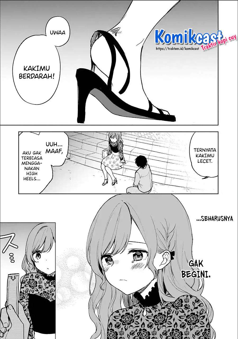 Chikan Saresou ni Natteiru S-kyuu Bishoujo wo Tasuketara Tonari no Seki no Osanajimi datta Chapter 22.1 - halaman 8