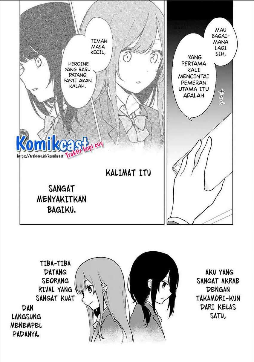 Chikan Saresou ni Natteiru S-kyuu Bishoujo wo Tasuketara Tonari no Seki no Osanajimi datta Chapter 25.3 - halaman 5