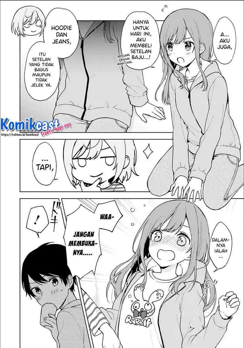 Chikan Saresou ni Natteiru S-kyuu Bishoujo wo Tasuketara Tonari no Seki no Osanajimi datta Chapter 26.1 - halaman 13
