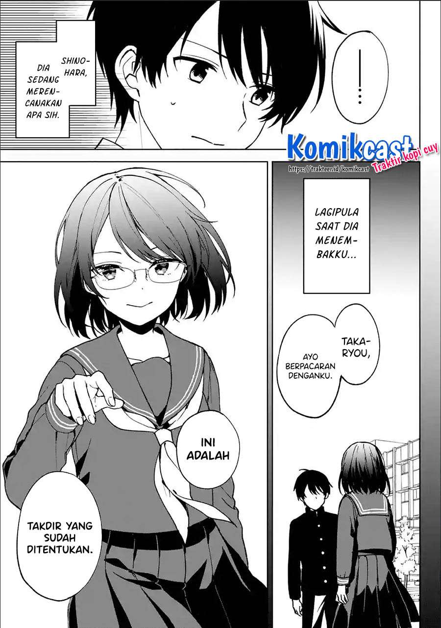 Chikan Saresou ni Natteiru S-kyuu Bishoujo wo Tasuketara Tonari no Seki no Osanajimi datta Chapter 28 - halaman 13