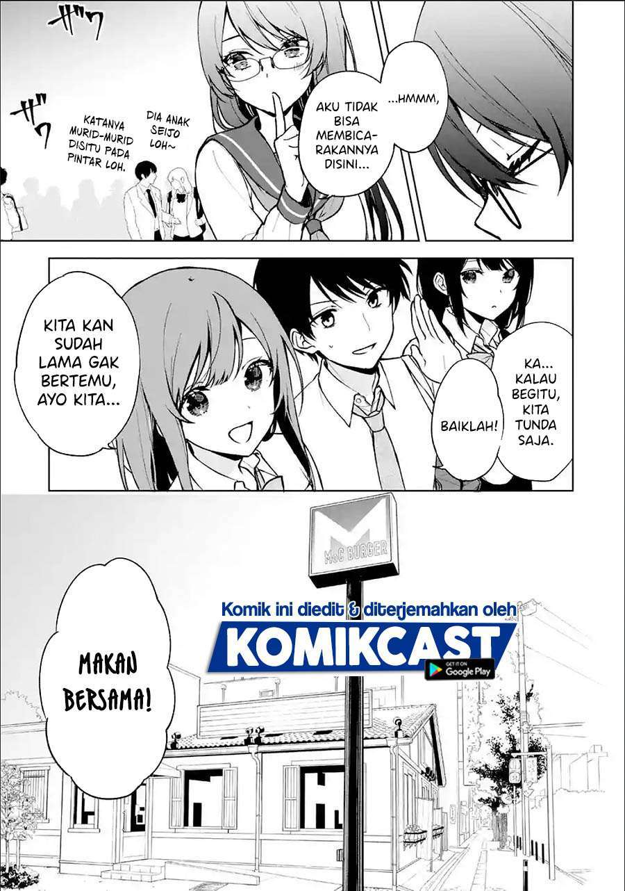 Chikan Saresou ni Natteiru S-kyuu Bishoujo wo Tasuketara Tonari no Seki no Osanajimi datta Chapter 29.1 - halaman 5
