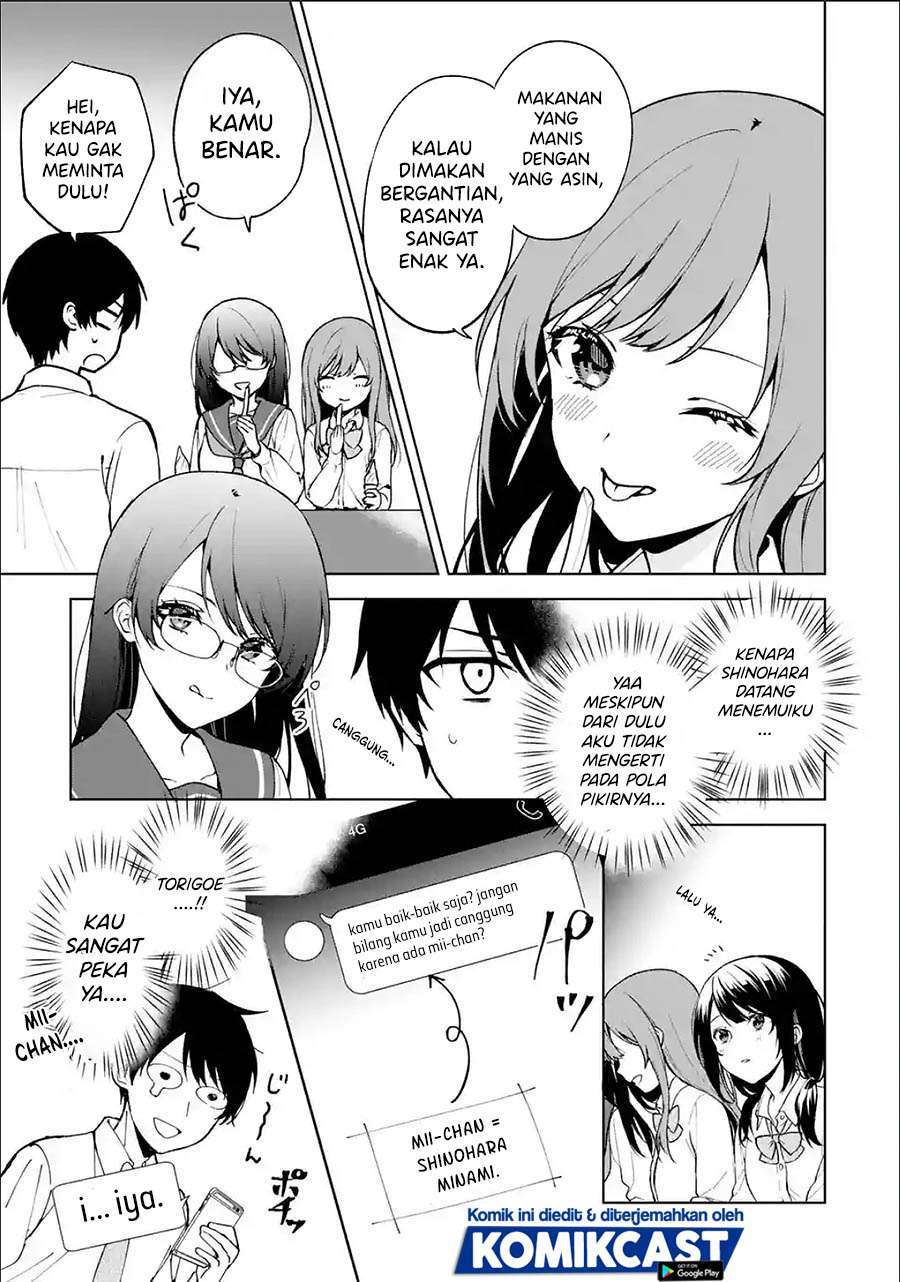 Chikan Saresou ni Natteiru S-kyuu Bishoujo wo Tasuketara Tonari no Seki no Osanajimi datta Chapter 29.1 - halaman 7