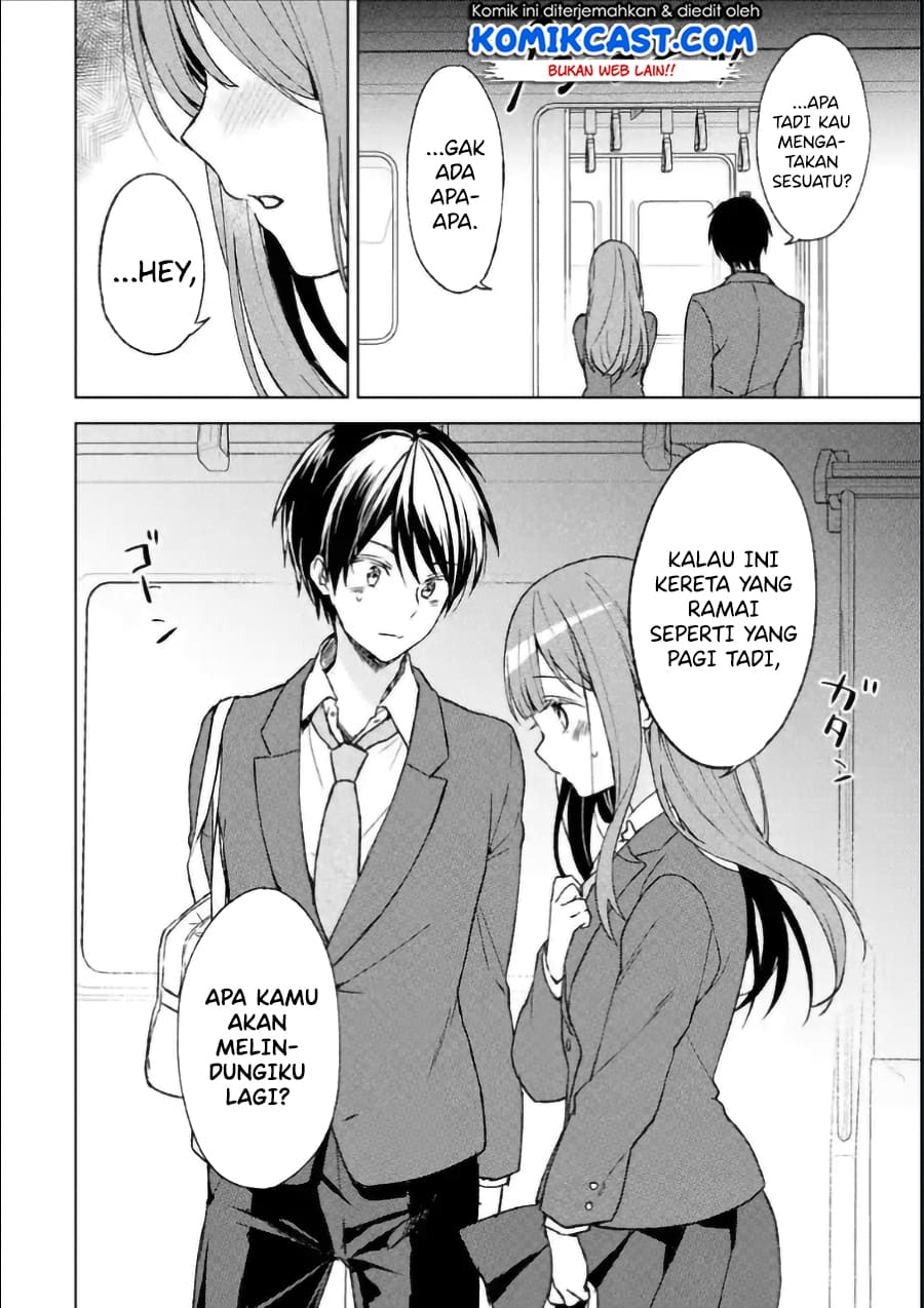 Chikan Saresou ni Natteiru S-kyuu Bishoujo wo Tasuketara Tonari no Seki no Osanajimi datta Chapter 3 - halaman 15