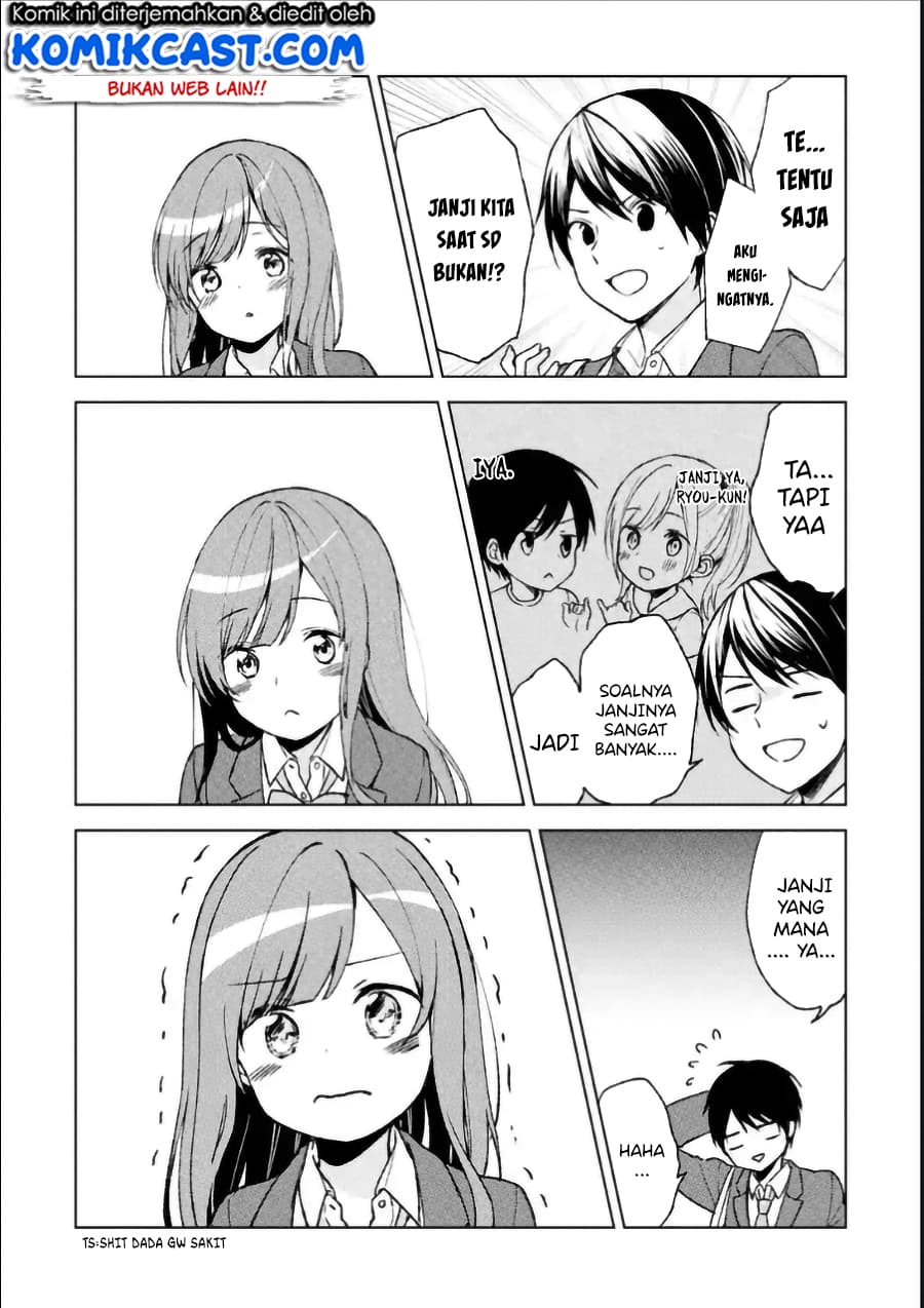 Chikan Saresou ni Natteiru S-kyuu Bishoujo wo Tasuketara Tonari no Seki no Osanajimi datta Chapter 3 - halaman 9