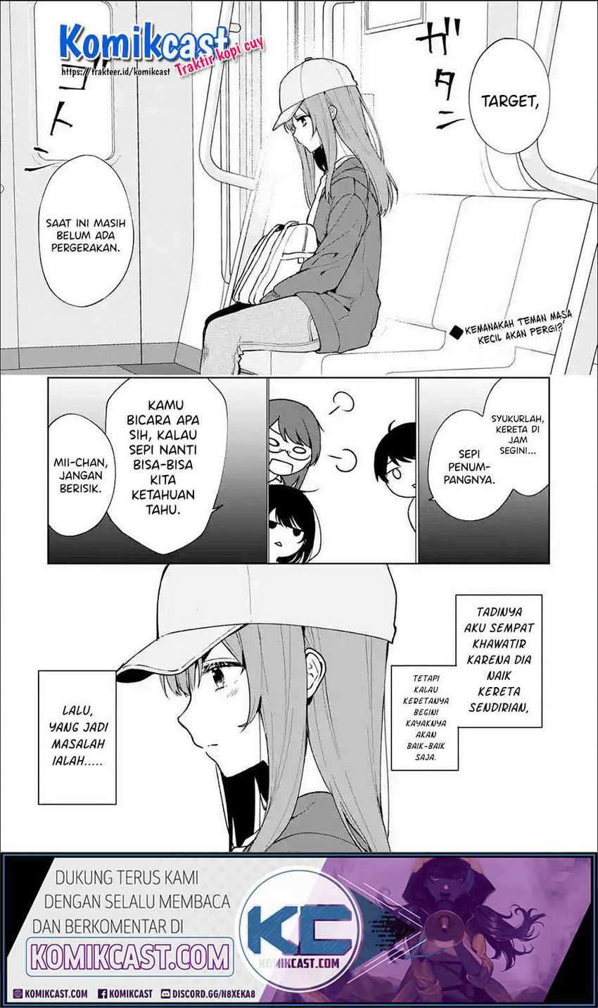Chikan Saresou ni Natteiru S-kyuu Bishoujo wo Tasuketara Tonari no Seki no Osanajimi datta Chapter 32.1 - halaman 2