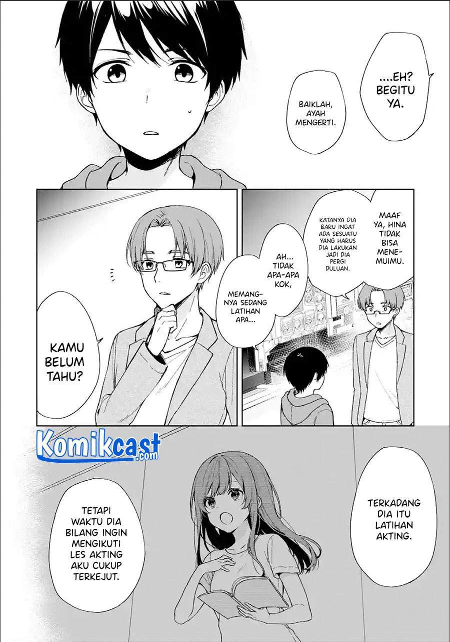 Chikan Saresou ni Natteiru S-kyuu Bishoujo wo Tasuketara Tonari no Seki no Osanajimi datta Chapter 34.1 - halaman 4