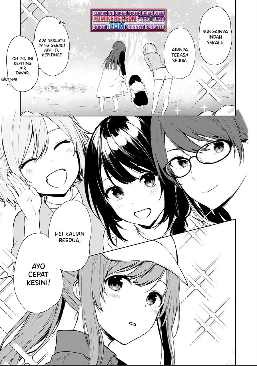Chikan Saresou ni Natteiru S-kyuu Bishoujo wo Tasuketara Tonari no Seki no Osanajimi datta Chapter 39.1 - halaman 8