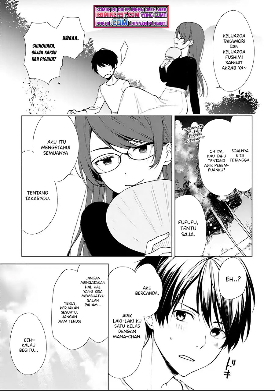 Chikan Saresou ni Natteiru S-kyuu Bishoujo wo Tasuketara Tonari no Seki no Osanajimi datta Chapter 39.2 - halaman 8