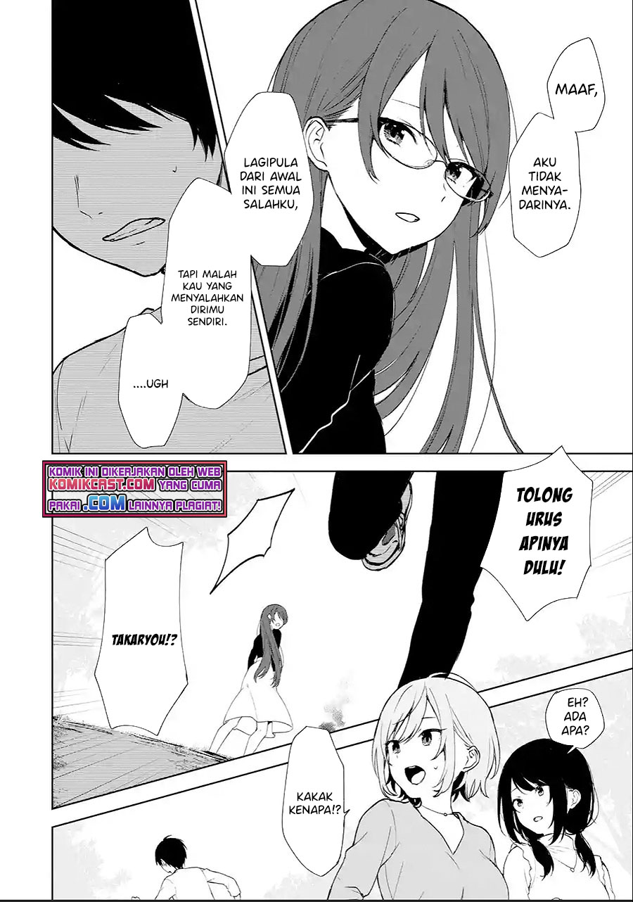 Chikan Saresou ni Natteiru S-kyuu Bishoujo wo Tasuketara Tonari no Seki no Osanajimi datta Chapter 40.1 - halaman 7