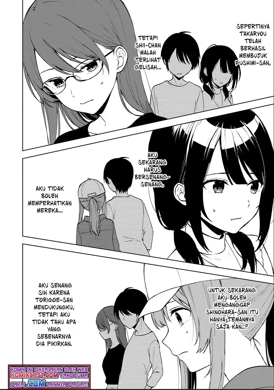 Chikan Saresou ni Natteiru S-kyuu Bishoujo wo Tasuketara Tonari no Seki no Osanajimi datta Chapter 40.2 - halaman 7