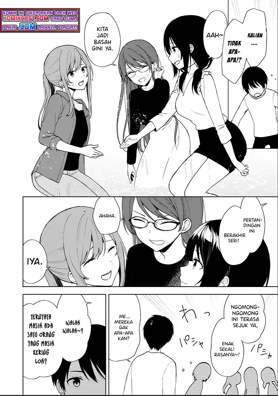 Chikan Saresou ni Natteiru S-kyuu Bishoujo wo Tasuketara Tonari no Seki no Osanajimi datta Chapter 40.3 - halaman 1