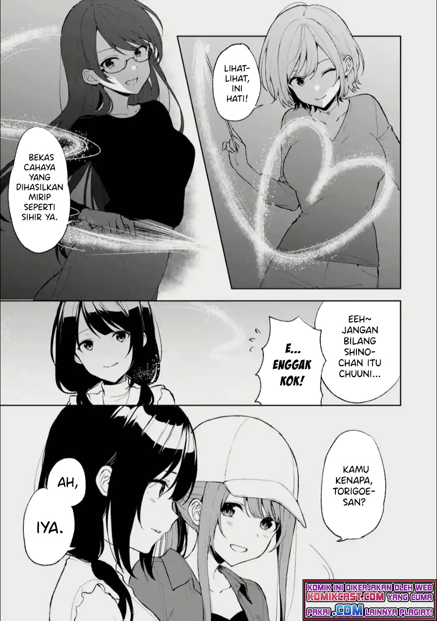 Chikan Saresou ni Natteiru S-kyuu Bishoujo wo Tasuketara Tonari no Seki no Osanajimi datta Chapter 41.1 - halaman 6