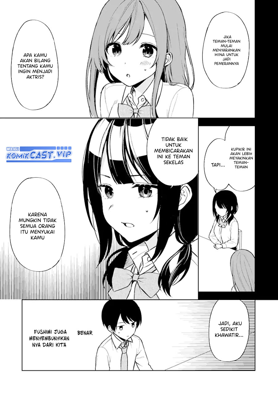 Chikan Saresou ni Natteiru S-kyuu Bishoujo wo Tasuketara Tonari no Seki no Osanajimi datta Chapter 49 - halaman 12