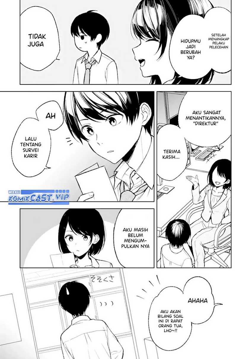 Chikan Saresou ni Natteiru S-kyuu Bishoujo wo Tasuketara Tonari no Seki no Osanajimi datta Chapter 50 - halaman 25