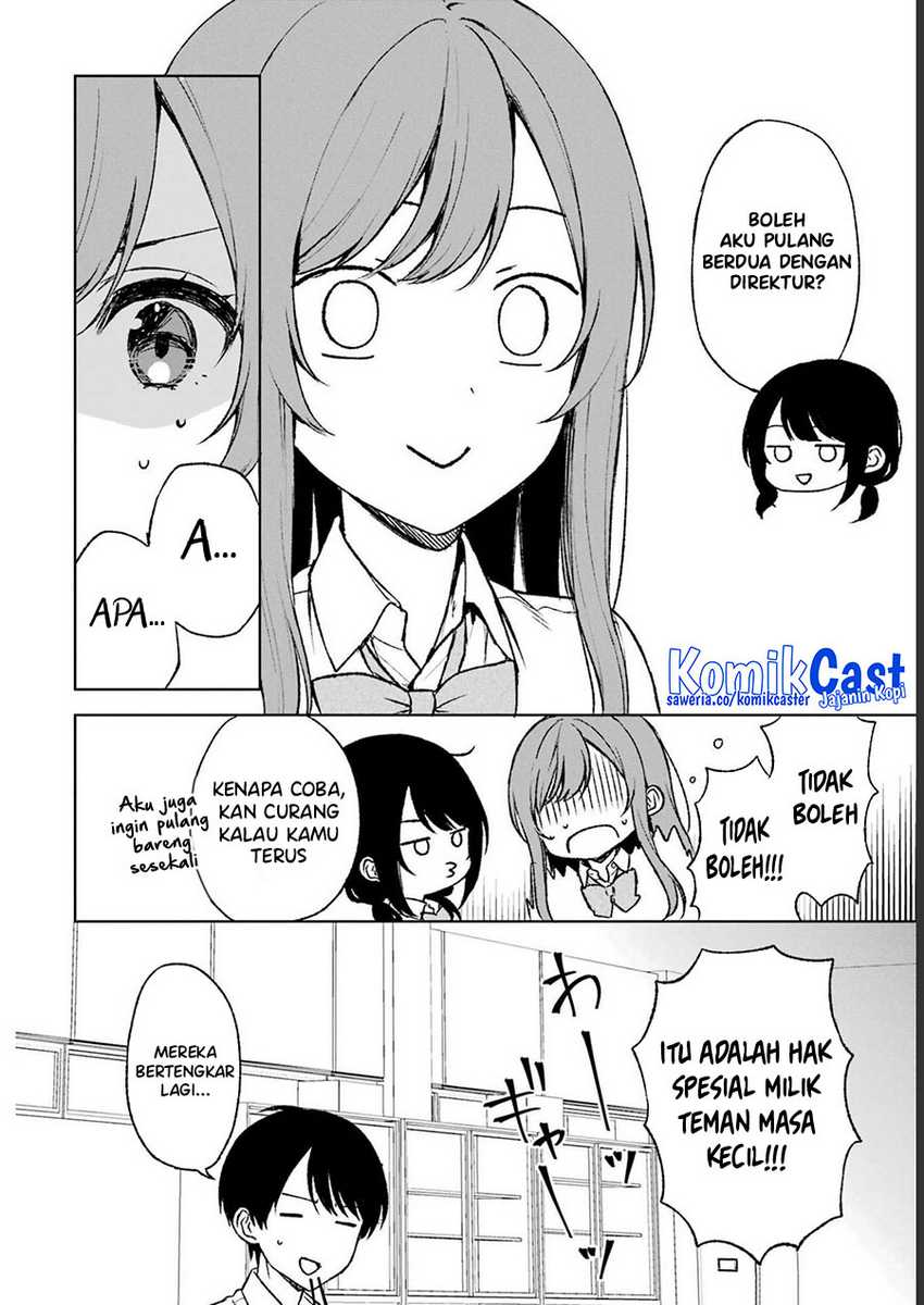 Chikan Saresou ni Natteiru S-kyuu Bishoujo wo Tasuketara Tonari no Seki no Osanajimi datta Chapter 51 - halaman 2