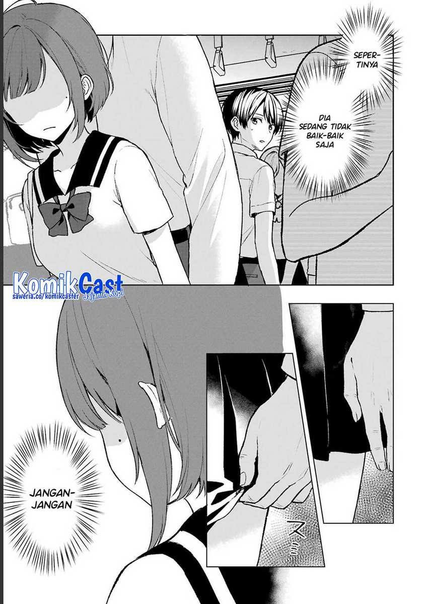 Chikan Saresou ni Natteiru S-kyuu Bishoujo wo Tasuketara Tonari no Seki no Osanajimi datta Chapter 51 - halaman 5