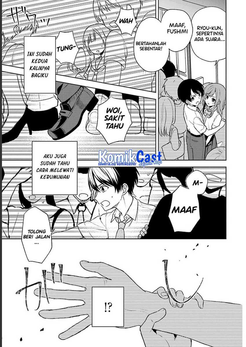 Chikan Saresou ni Natteiru S-kyuu Bishoujo wo Tasuketara Tonari no Seki no Osanajimi datta Chapter 51 - halaman 7