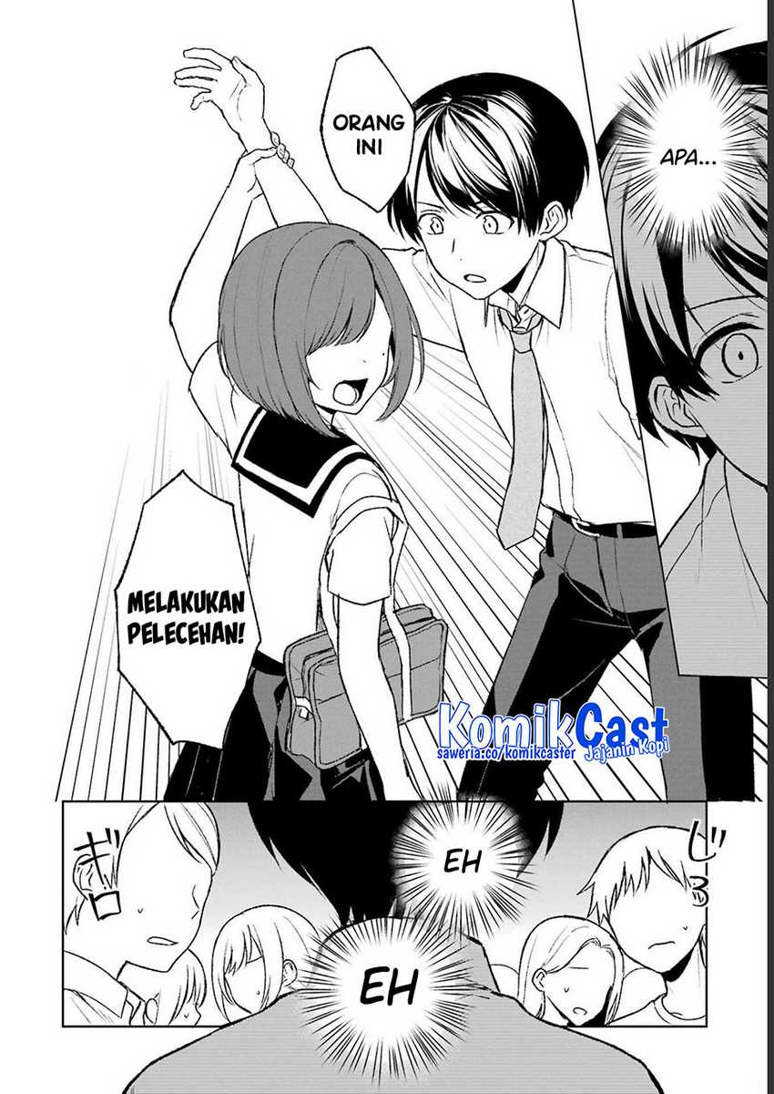 Chikan Saresou ni Natteiru S-kyuu Bishoujo wo Tasuketara Tonari no Seki no Osanajimi datta Chapter 51 - halaman 8