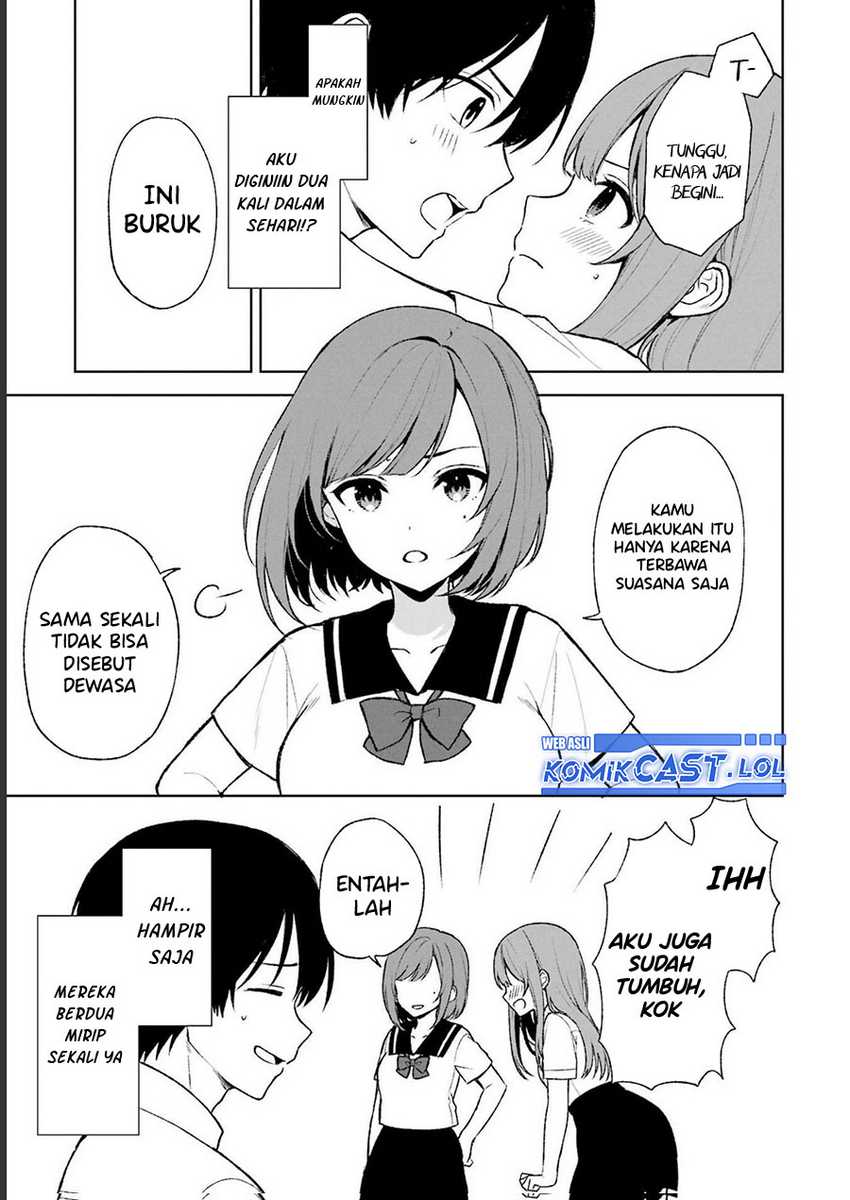 Chikan Saresou ni Natteiru S-kyuu Bishoujo wo Tasuketara Tonari no Seki no Osanajimi datta Chapter 53 - halaman 2