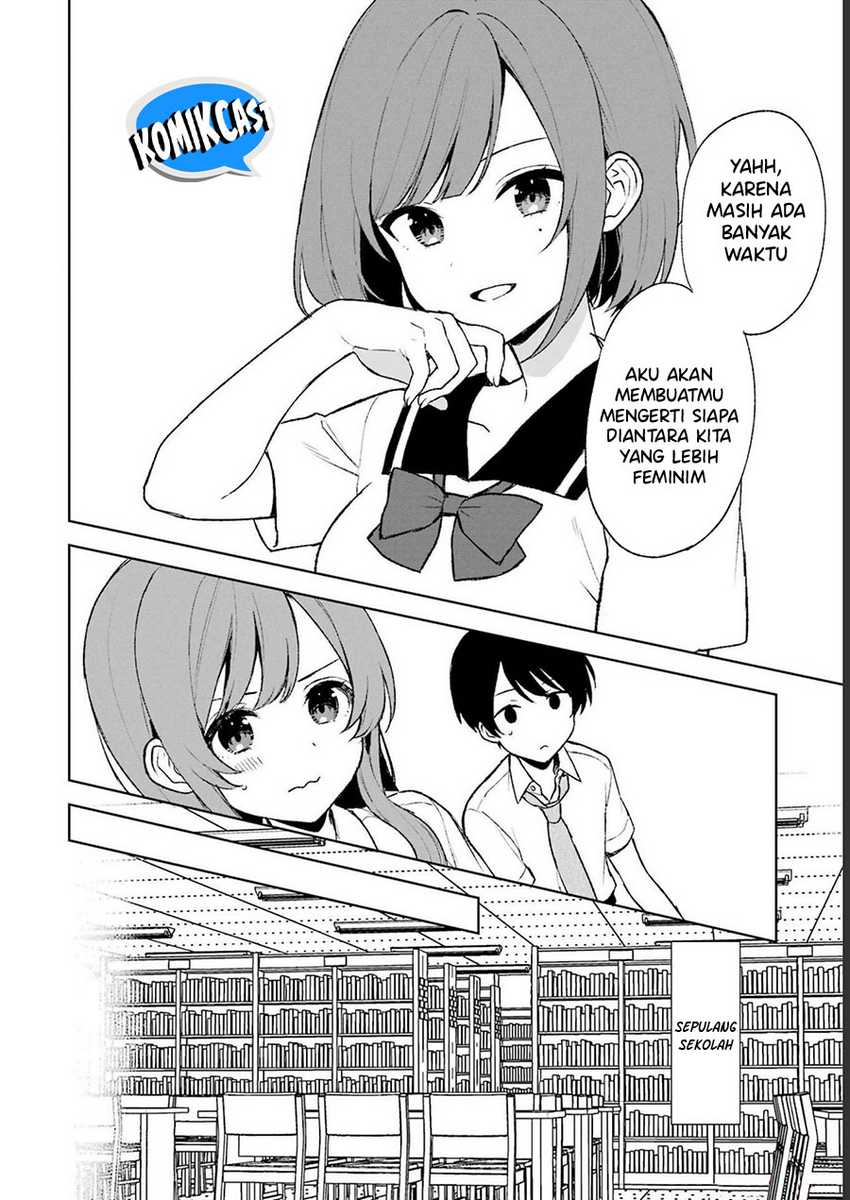 Chikan Saresou ni Natteiru S-kyuu Bishoujo wo Tasuketara Tonari no Seki no Osanajimi datta Chapter 53 - halaman 3