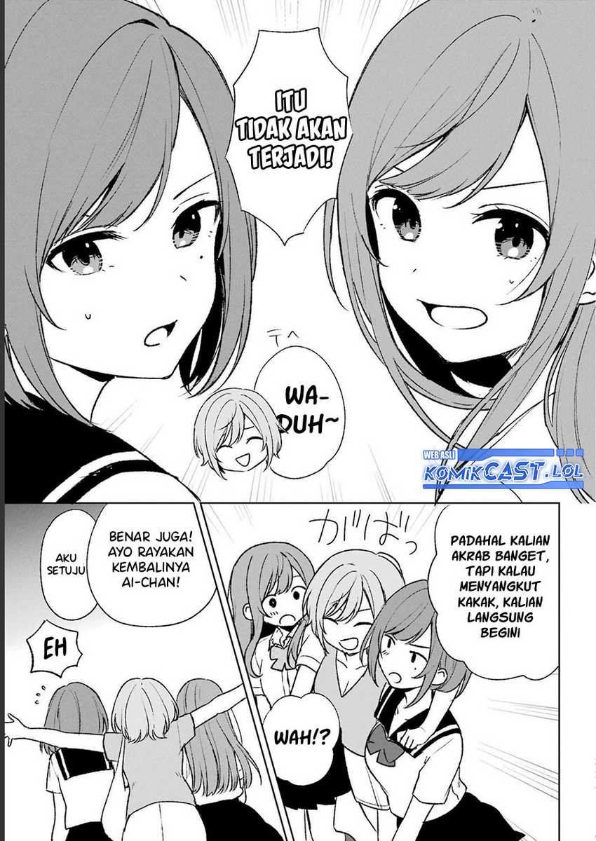 Chikan Saresou ni Natteiru S-kyuu Bishoujo wo Tasuketara Tonari no Seki no Osanajimi datta Chapter 54 - halaman 16