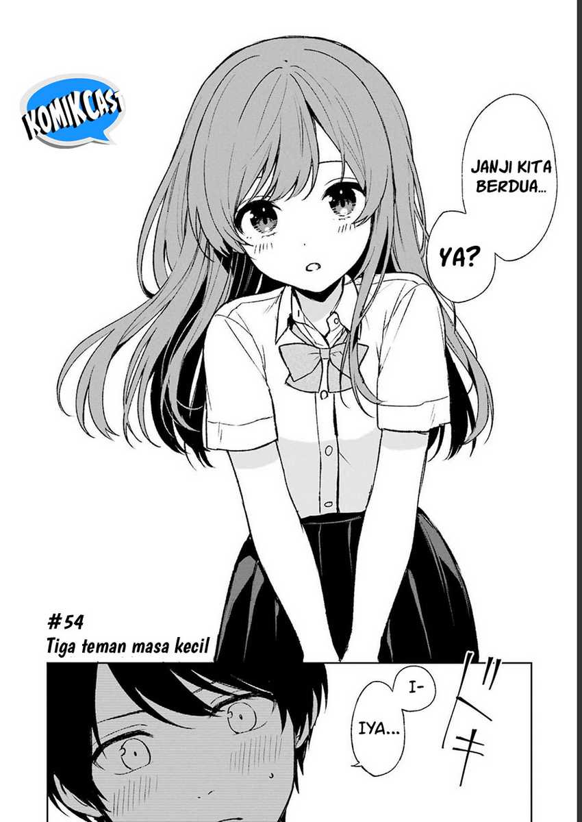 Chikan Saresou ni Natteiru S-kyuu Bishoujo wo Tasuketara Tonari no Seki no Osanajimi datta Chapter 54 - halaman 3