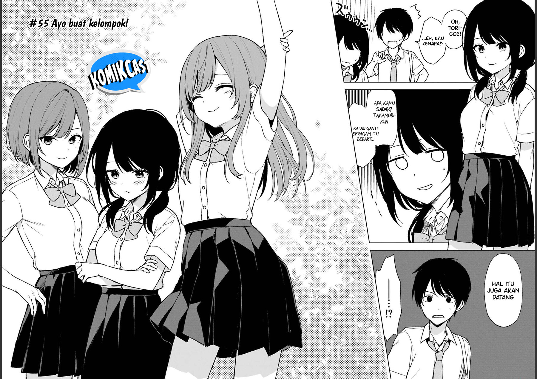 Chikan Saresou ni Natteiru S-kyuu Bishoujo wo Tasuketara Tonari no Seki no Osanajimi datta Chapter 55 - halaman 5
