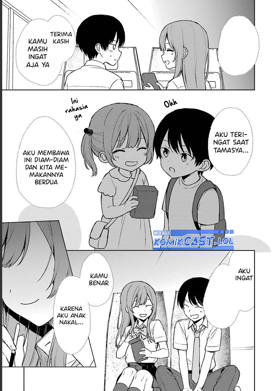 Chikan Saresou ni Natteiru S-kyuu Bishoujo wo Tasuketara Tonari no Seki no Osanajimi datta Chapter 57 - halaman 10