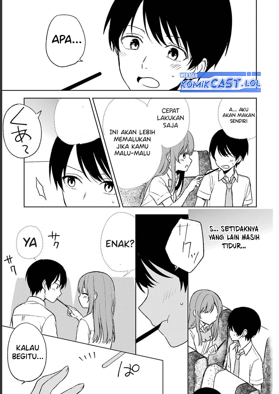 Chikan Saresou ni Natteiru S-kyuu Bishoujo wo Tasuketara Tonari no Seki no Osanajimi datta Chapter 57 - halaman 12