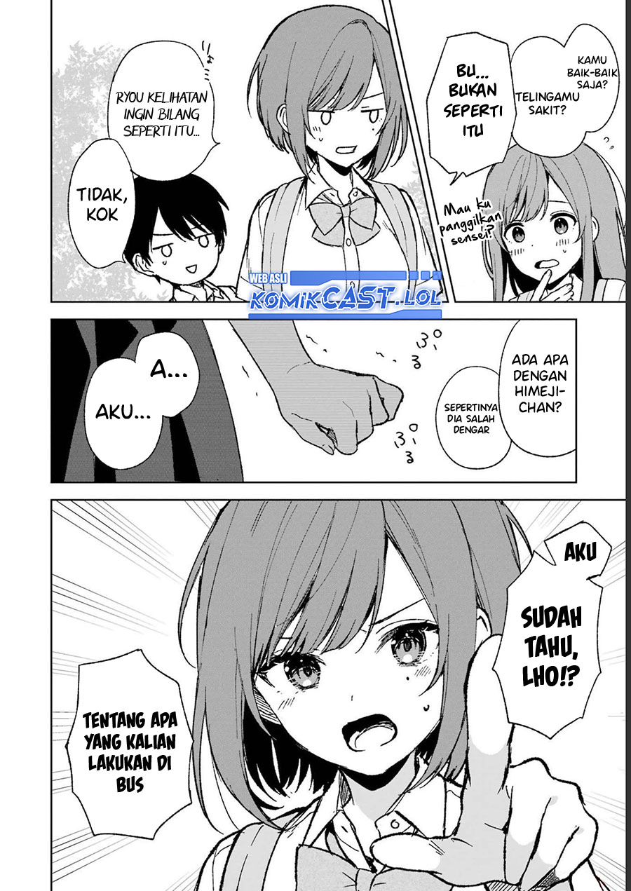 Chikan Saresou ni Natteiru S-kyuu Bishoujo wo Tasuketara Tonari no Seki no Osanajimi datta Chapter 58 - halaman 9