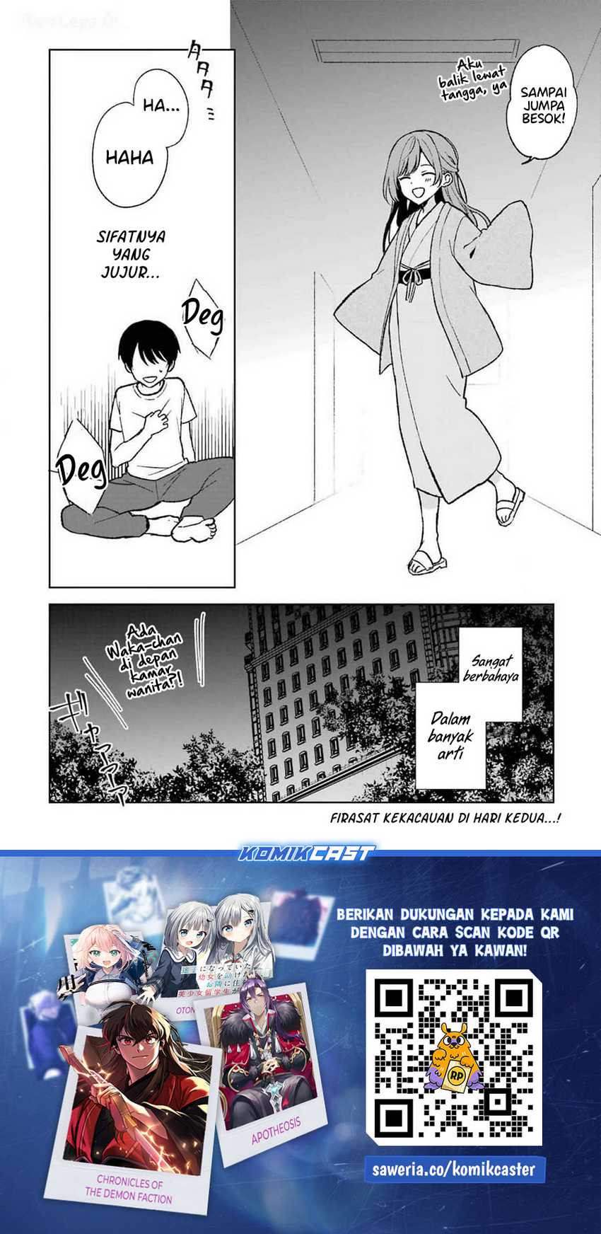 Chikan Saresou ni Natteiru S-kyuu Bishoujo wo Tasuketara Tonari no Seki no Osanajimi datta Chapter 60 - halaman 9