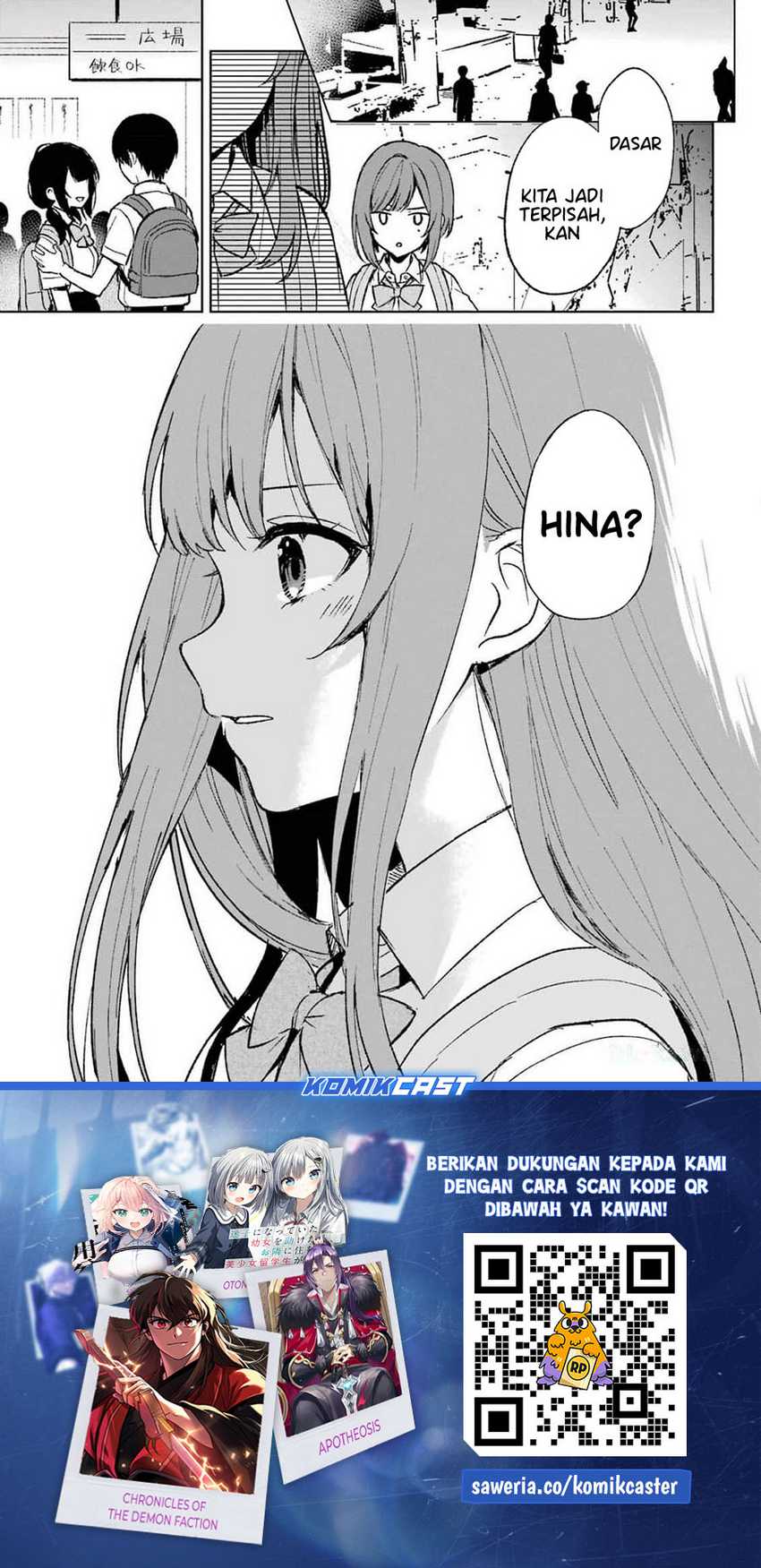Chikan Saresou ni Natteiru S-kyuu Bishoujo wo Tasuketara Tonari no Seki no Osanajimi datta Chapter 61 - halaman 12