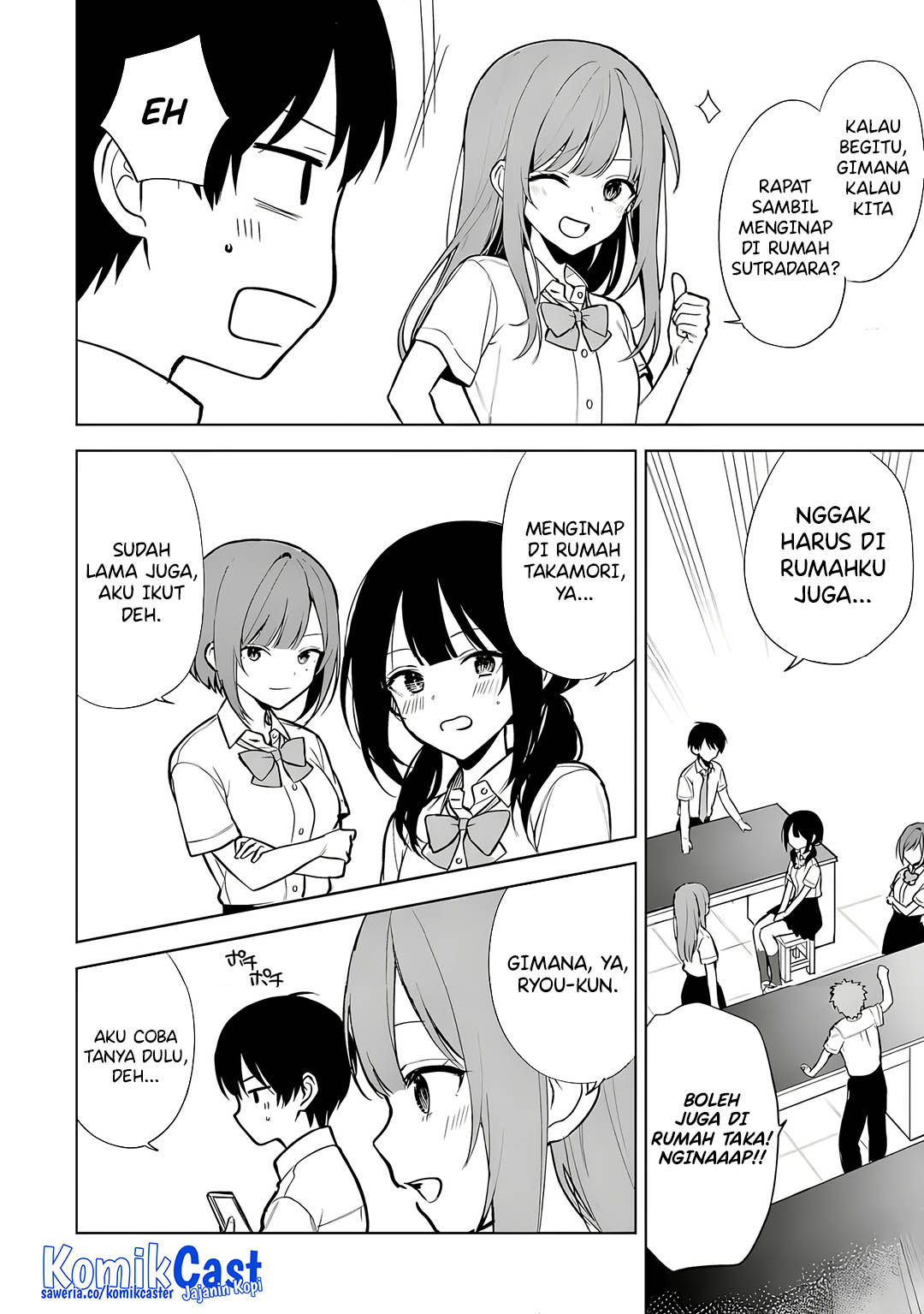 Chikan Saresou ni Natteiru S-kyuu Bishoujo wo Tasuketara Tonari no Seki no Osanajimi datta Chapter 66 - halaman 24
