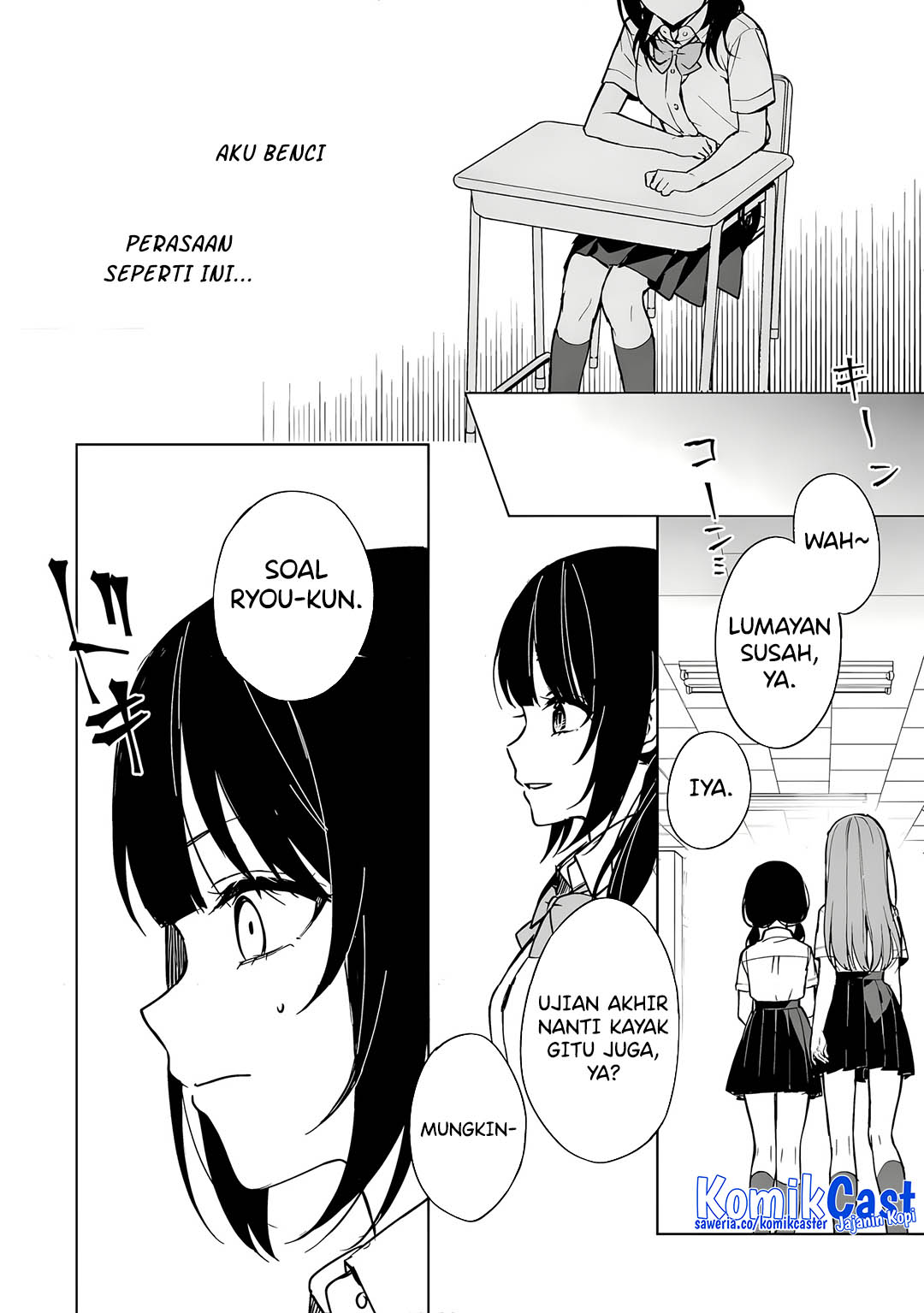 Chikan Saresou ni Natteiru S-kyuu Bishoujo wo Tasuketara Tonari no Seki no Osanajimi datta Chapter 73 - halaman 10